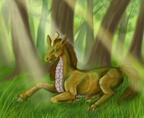 kirin2.jpg by Mary Ames Murphy (Alicorn, Aurinona)