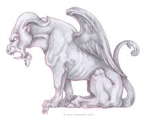 algodelphi_gargoyle3.jpg by Jenn Rodriguez (PacRat)