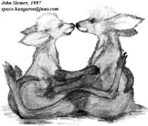 kissroo1.jpg by John Siemer (Spaceroo)