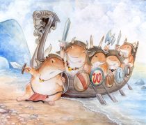 hamsterraid.jpg by Ursula Vernon