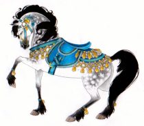 bluehorse.jpg by Betsy Waddell (Beemer)