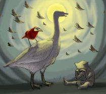 whitegoos.jpg by Sara Hellstrom (BluesInDrag)