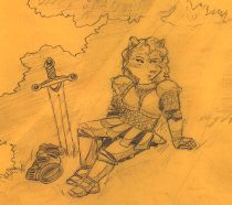 catwar.gif by Ainsley Seago