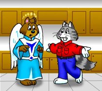 barepaw.jpg by George R. Eddy (Angel Bear)