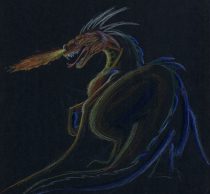 dragblk.jpg by Kris Hoffman (Nightwolf)
