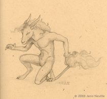 black-dragon-brown.jpg by Janis Neville (starfallz)