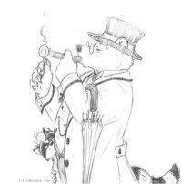 cigar.jpg by Odis Holcomb (Ryngs, The March Hare)