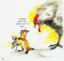 chokeychicken.jpg by Lissa B. Treiman (Koosh-llama)