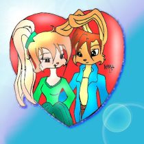 cutecple.jpg by Marie Lu (P.I. BlueAngel)