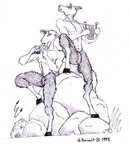 Two anthropomorphic cheaps, sat on stones playing music. just something a bit different. I enjoy that twin brother stuff.
tb_satyr.jpg - 1998-04-22