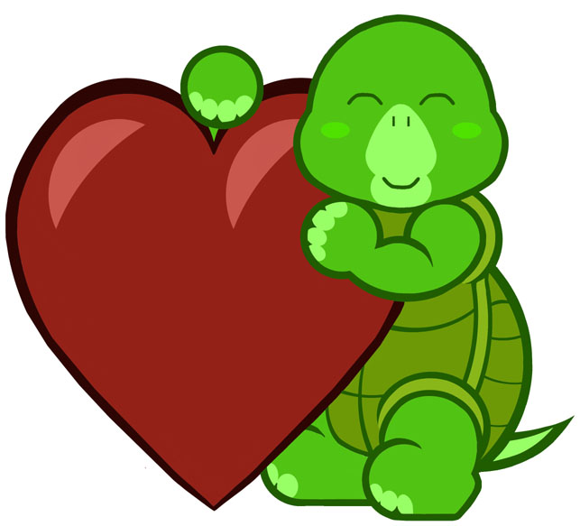 Сердце черепахи поделено на два. Черепашка с сердечком. Валентинка с черепашкой. Черепаха мультяшная. Милая черепашка с сердечком.