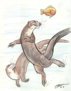 otters10.jpg by Roz Gibson