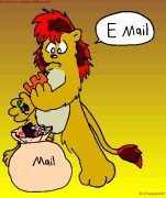e-mail.gif by Chris Farrington (Kelvin the Lion)