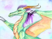 watercolor-dragon.jpg by Traci Vermeesch (Ulario)
